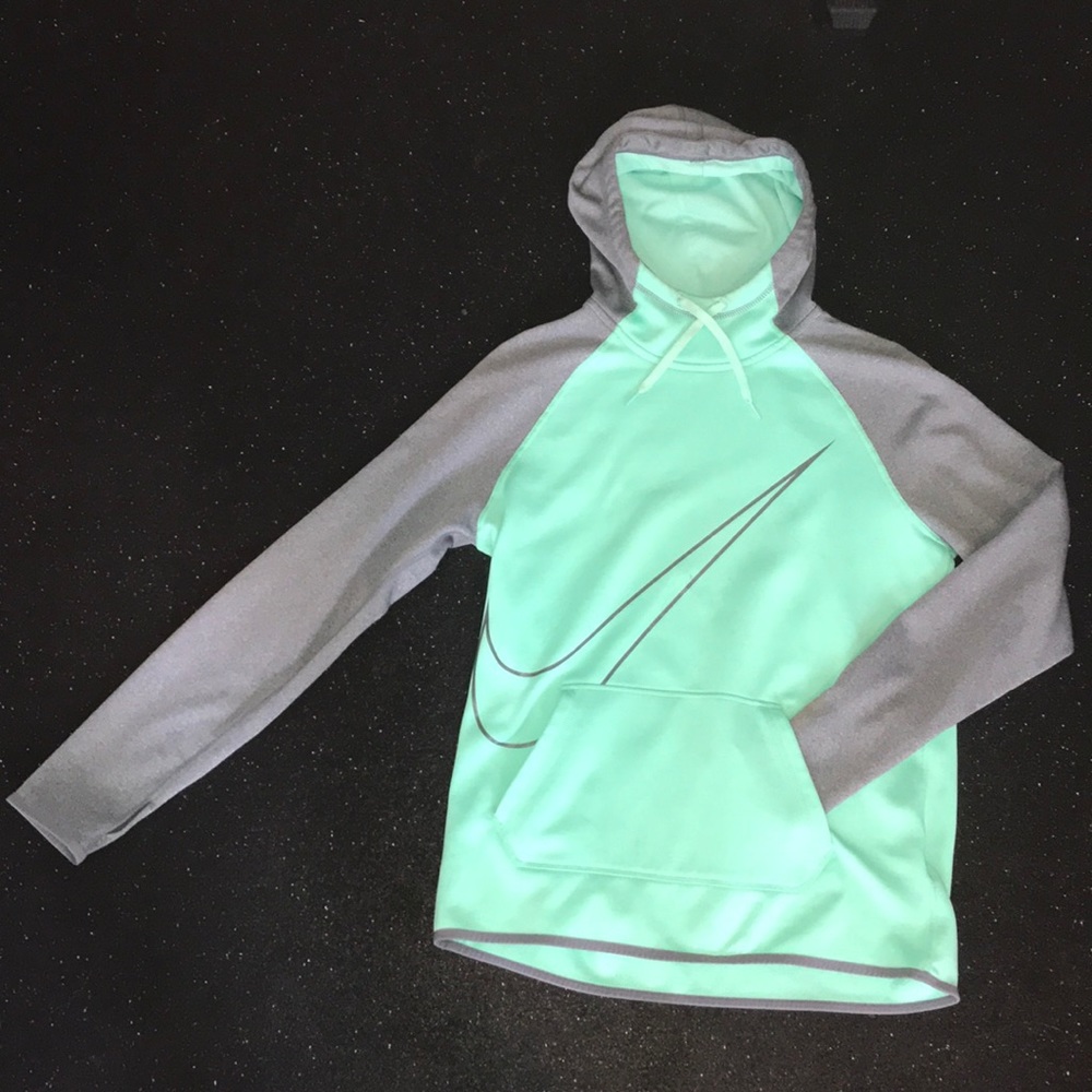 Mint-colored Hoodie